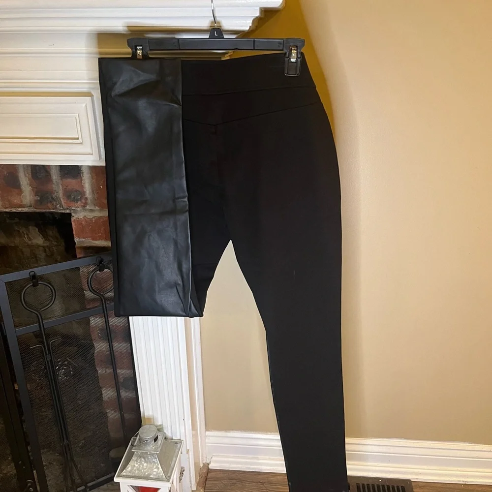 Lauren Ralph Lauren Faux Leather Pull On Pants 12 - Picture 6 of 9